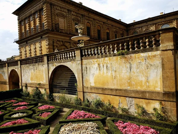 Primer Plano Del Palazzo Pitti Florencia Italia — Foto de Stock