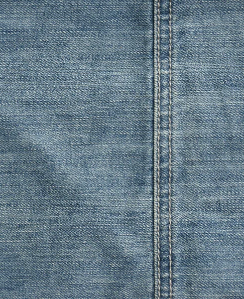 Classic Blue Jeans Texture Background — Stock Photo, Image