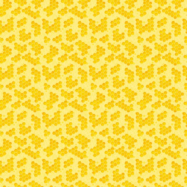 白を基調とした黄色の六角形の美しいイラスト 壁紙に最適 — ストック写真