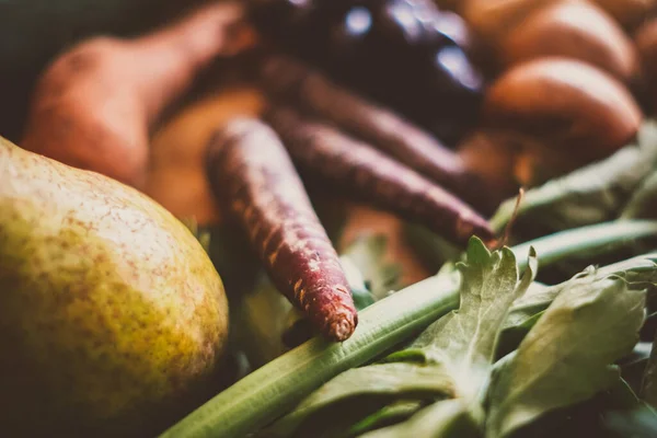 Acción Gracias Bodegón Verduras Temporada Otoño Para Festival Cosecha — Foto de Stock