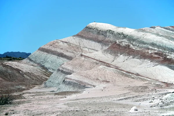 Uma Paisagem Rochosa Seca Parque Provincial Ischigualasto Argentina — Fotografia de Stock