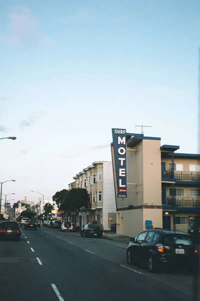 San Fransisco Usa Februar 2018 Surf Motel San Francisco Einer — Stockfoto