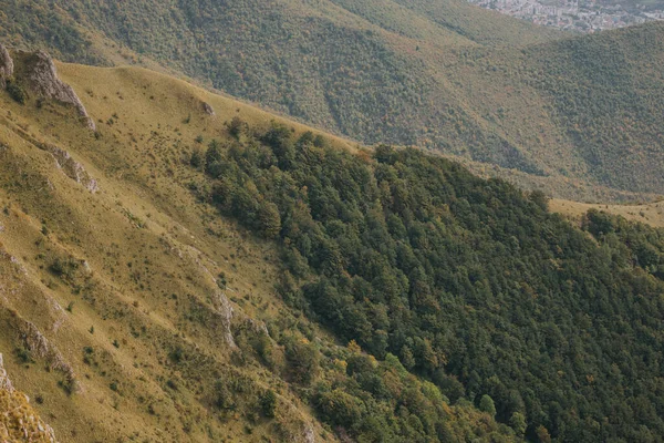 Вид Скелясті Гори Власіча Боснія Похмурий День — стокове фото