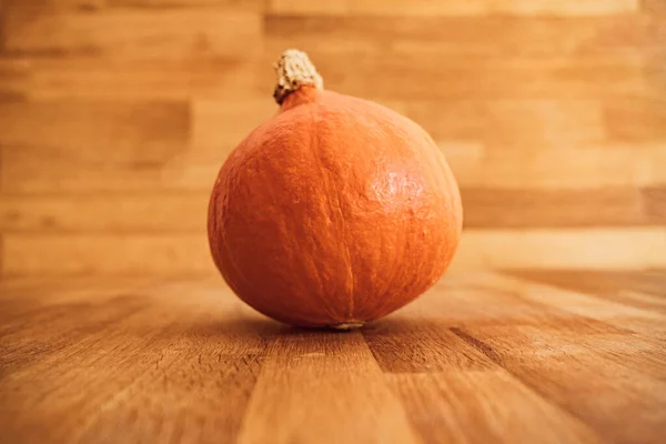 Calabaza Hokkaido Mesa Madera Para Acción Gracias — Foto de Stock