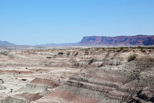 Eine Trockene Felslandschaft Provincial Ischigualasto Park Argentinien — Stockfoto