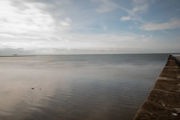 Detailní Záběr Ostrov Borkum Německu Slunečného Počasí — Stock fotografie