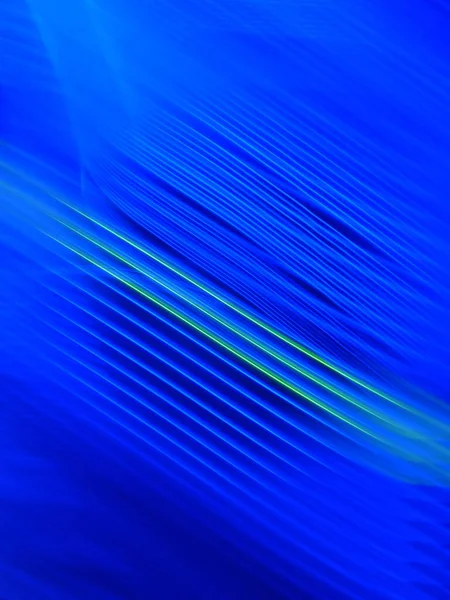 Tiro Vertical Trilhas Luz Rítmica Gradual Fundo Azul — Fotografia de Stock