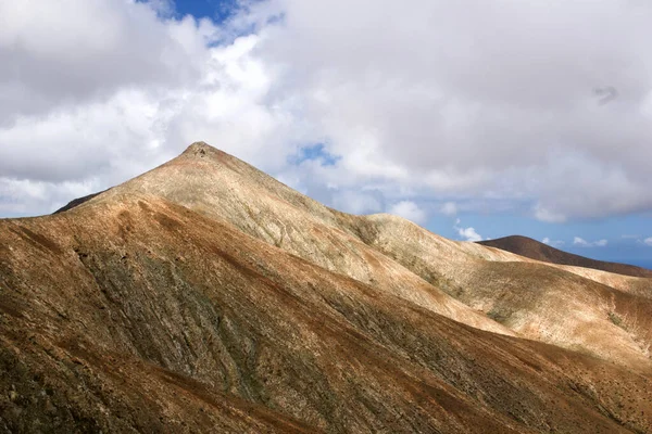 Piękne Ujęcie Górskiego Krajobrazu Fuerteventura — Zdjęcie stockowe