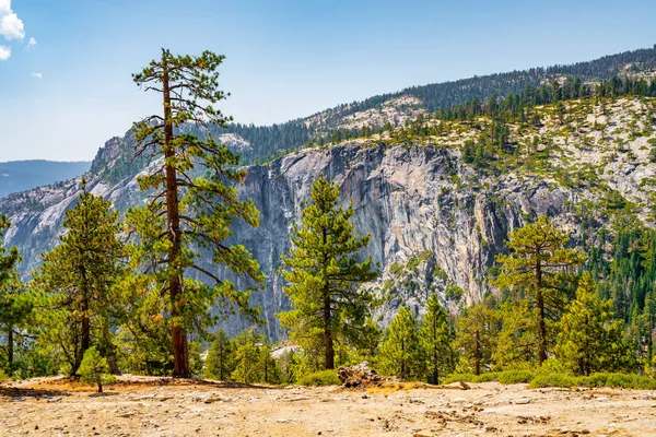 Plano Pintoresca Naturaleza Del Parque Nacional Yosemite — Foto de Stock