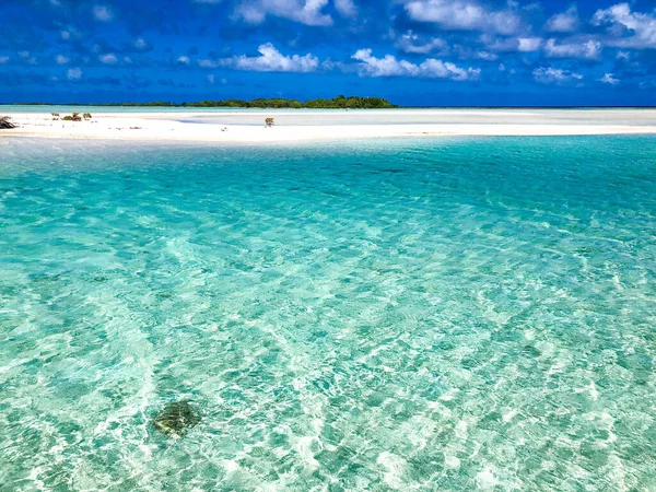 Polinezja Francuska Wyspa Tikehau Tuamot — Zdjęcie stockowe