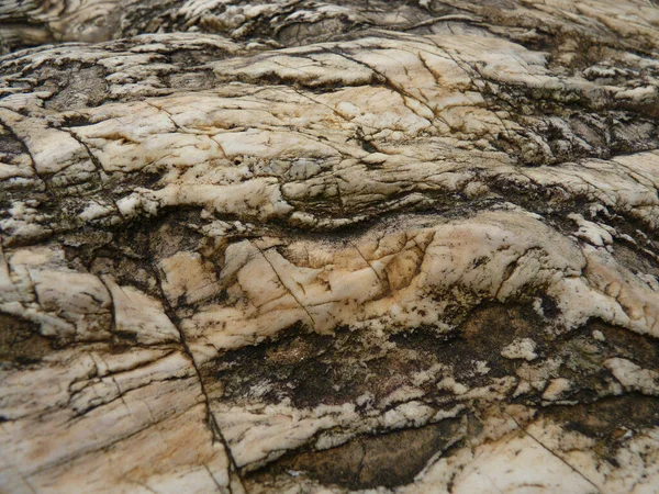 Primo Piano Della Texture Della Roccia Perfetto Sfondo Carta Parati — Foto Stock