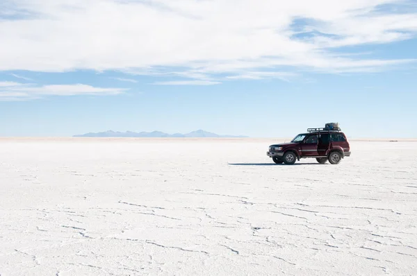 Salar Uyuni Bolivia Ott 2016 Salar Uyuni Uno Dei Deserti — Foto Stock