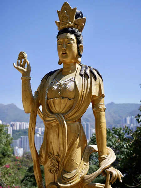 Tienduizend Boeddha Klooster Shatin Hong — Stockfoto