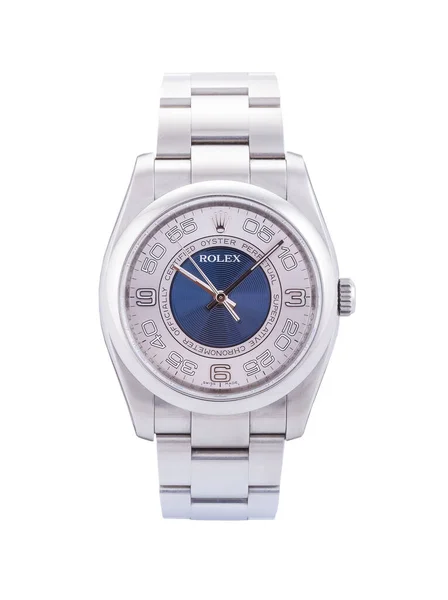 Manila Philippines Oct 2020 Luxe Horloge Geïsoleerd Witte Achtergrond Voor — Stockfoto