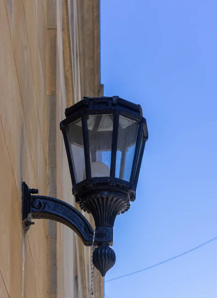 Vertical Shot Street Wall Light — Stock Photo, Image
