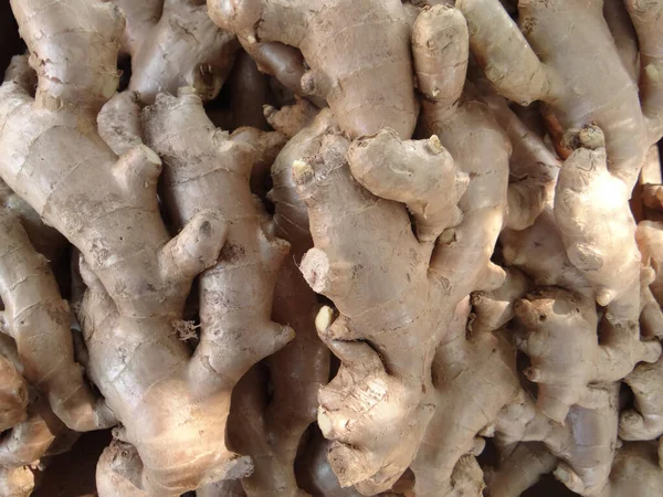 Pile Dry Ginger — Stock Photo, Image