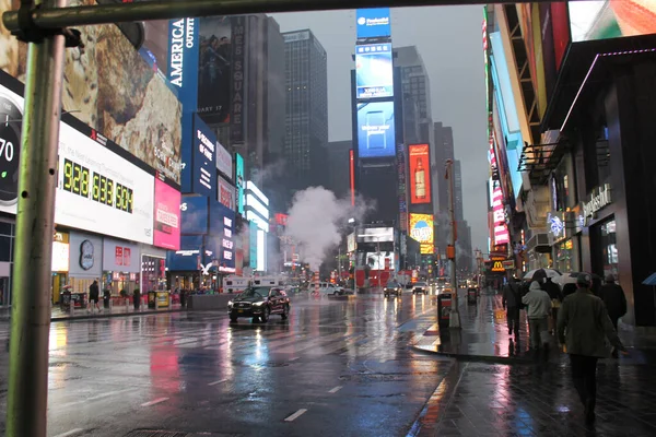 Nueva Yor Estados Unidos Abr 2015 Nueva York Por Noche — Foto de Stock
