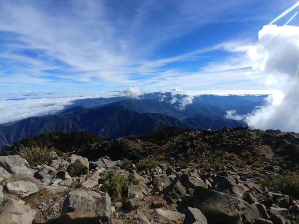 Vacker Utsikt Från Tacana Guatemala — Stockfoto