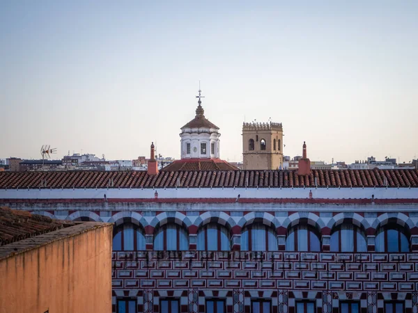Une Belle Vue Sur Ville Badajoz Espagne — Photo