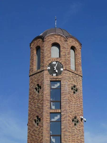 Rthodox Church Clock Novi Sad Serbia — Stock Photo, Image