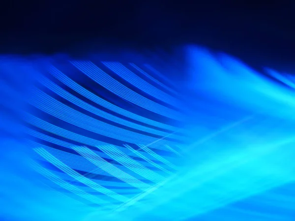 Ένα Ζωντανό Μπλε Ίχνη Κίνησης Σκούρο Μπλε Φόντο — Φωτογραφία Αρχείου