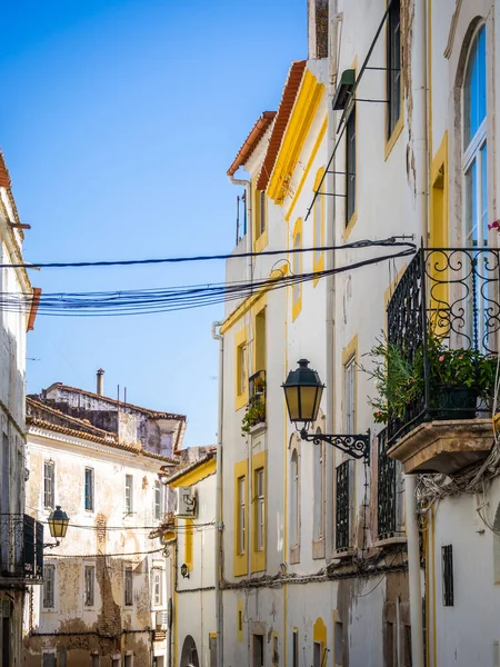 Вертикальний Знімок Чудового Району Багатоквартирними Будинками Елвасі Португалія — стокове фото
