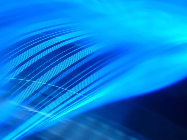 Vibrant Blue Motion Trails Dark Blue Background — Stock Photo, Image