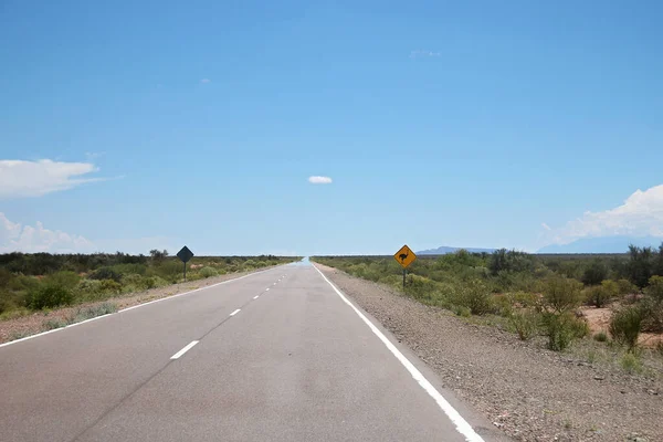 Uma Estrada Província Rioja Argentina — Fotografia de Stock