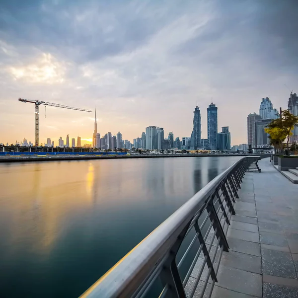 Dubai United Arab Emirates Mei 2019 Zicht Skyline Van Het — Stockfoto