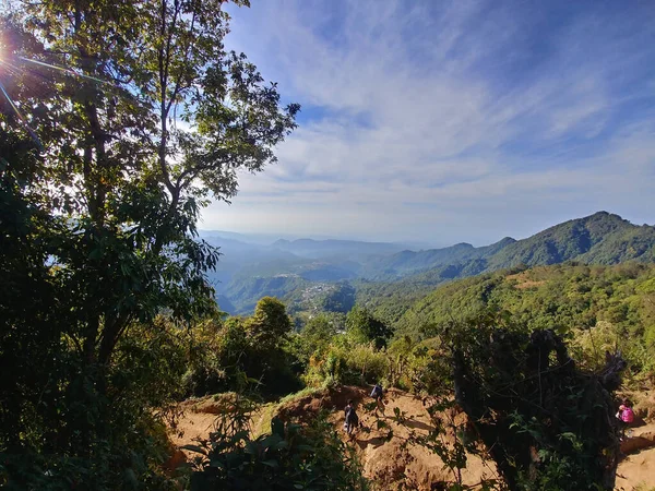 Uma Bela Vista Montanha Tacana Guatemala — Fotografia de Stock