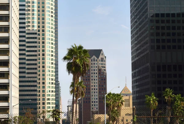 Los Angeles Stati Uniti Ott 2020 Lunga Distanza Tra Edifici — Foto Stock