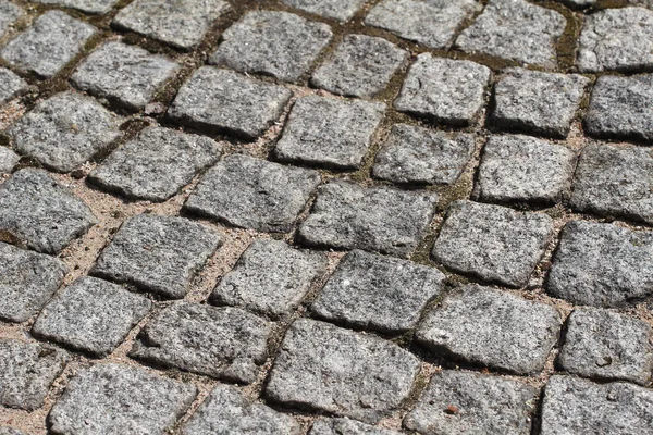 Eine Hochwinkelaufnahme Des Steinbodens Perfekt Für Den Hintergrund — Stockfoto