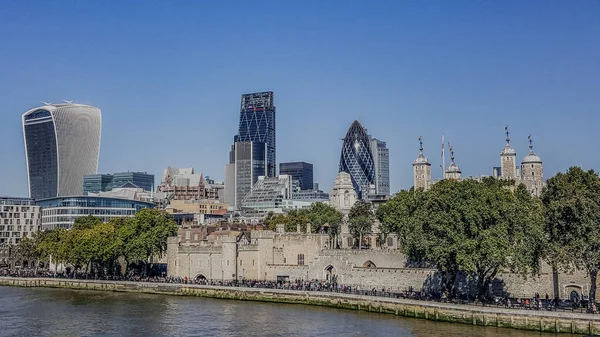 Una Vista Fascinante Hermoso Paisaje Urbano Londres Reino Unido —  Fotos de Stock