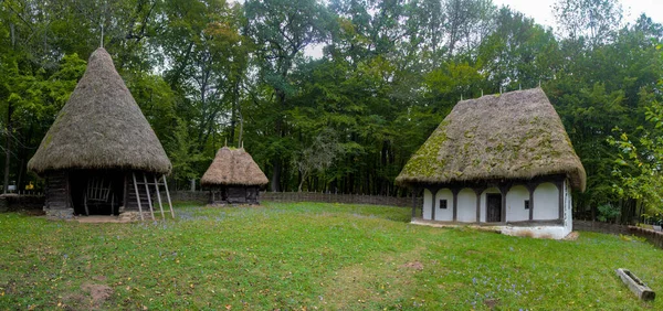 Sibiu Rumunia Październik 2020 Jest Jedno Największych Skansenów Cywilizacji Ludowej — Zdjęcie stockowe