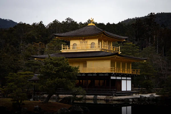 Kinkaku Zen Boeddhist Tempel Kyoto Japan — Stockfoto