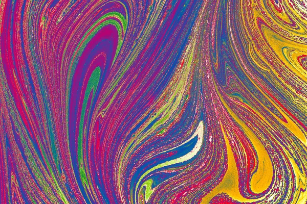 Крупним Планом Знімок Абстрактного Змішаного Барвистого Фону Фарби — стокове фото