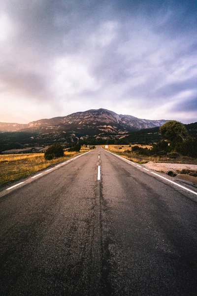 Camino Que Lleva Montaña — Foto de Stock