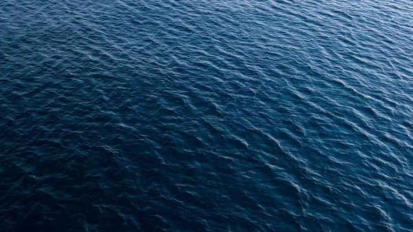 Uno Scatto Aereo Bellissimo Paesaggio Marino Blu — Foto Stock