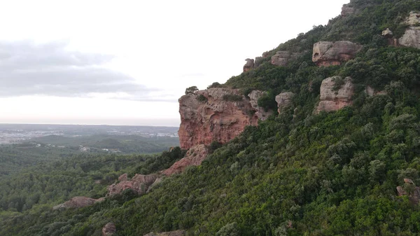 Girona Daki Arbucies Bölgesindeki Dağların Manzarası — Stok fotoğraf