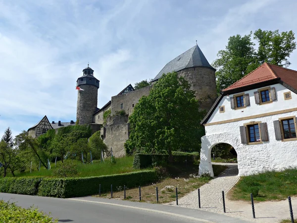 Pequeño castillo en Franconia — Foto de Stock