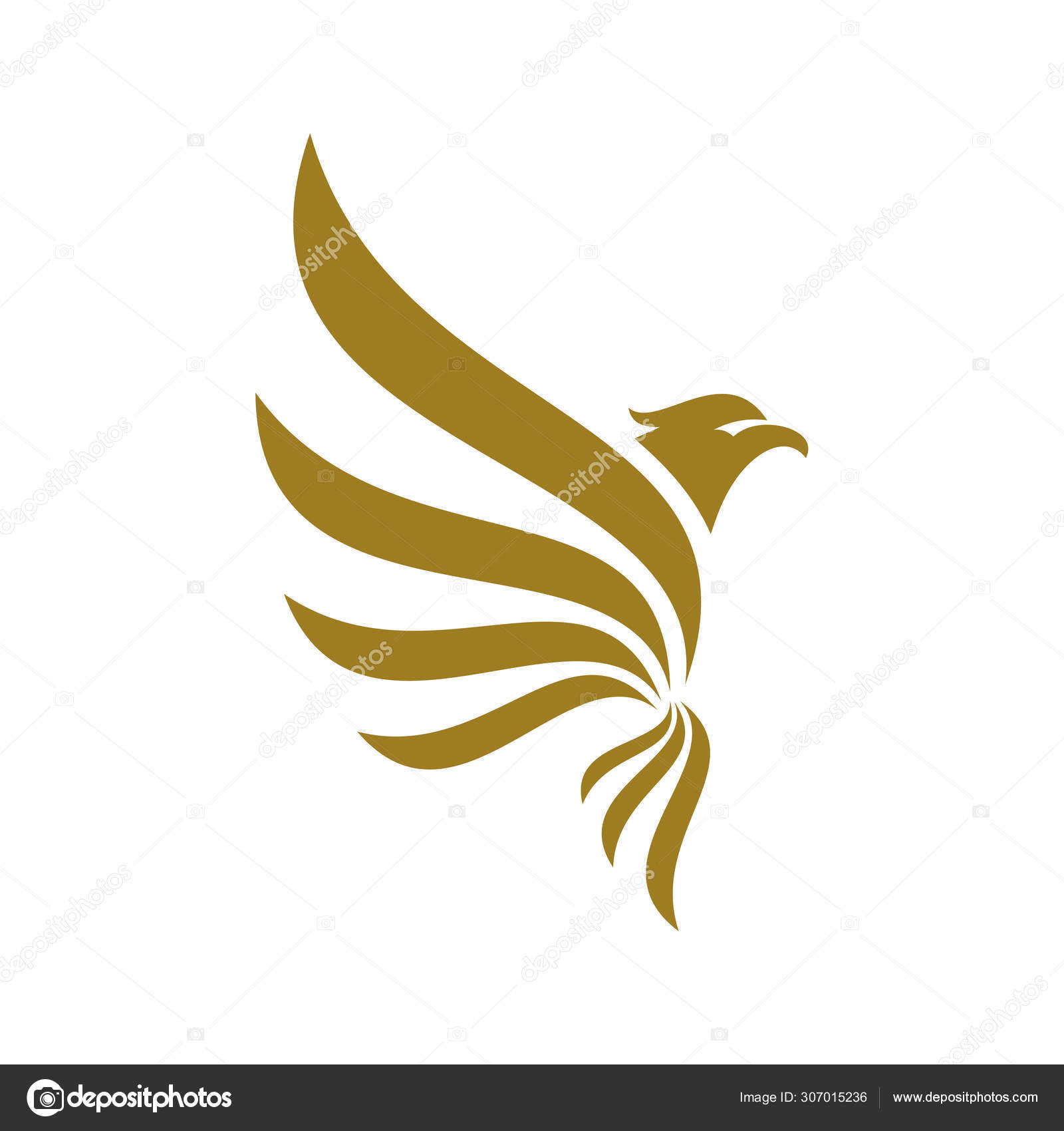 Eagle Logo Design Vector Sport Eagle Logo Template Stock Vector Image By C Shuttersport