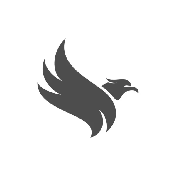 Diseño del logo del águila vector. Plantilla logo Sport Eagle — Vector de stock