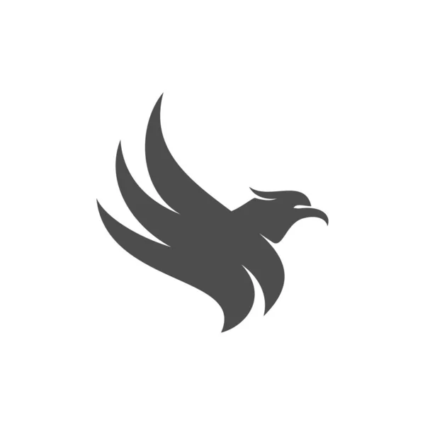 Diseño del logo del águila vector. Plantilla logo Sport Eagle — Vector de stock