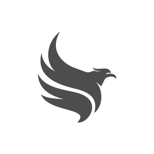 Diseño del logo del águila vector. Plantilla logo Sport Eagle — Vector de stock