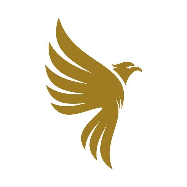 Diseño del logo del águila vector. Plantilla logo Sport Eagle — Vector de stock