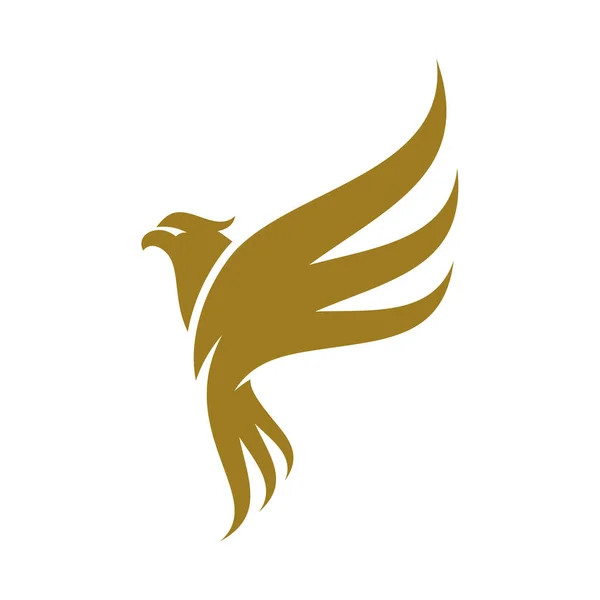 Diseño del logo del águila vector. Plantilla logo Sport Eagle — Vector de stock