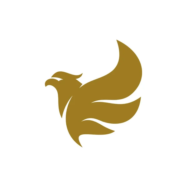 Diseño del logo del águila vector. Plantilla logo Sport Eagle — Archivo Imágenes Vectoriales