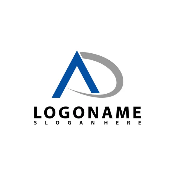 Diseño del logotipo de la letra AP con tipografía moderna creativa de moda, vector del logotipo de la letra AR . — Vector de stock