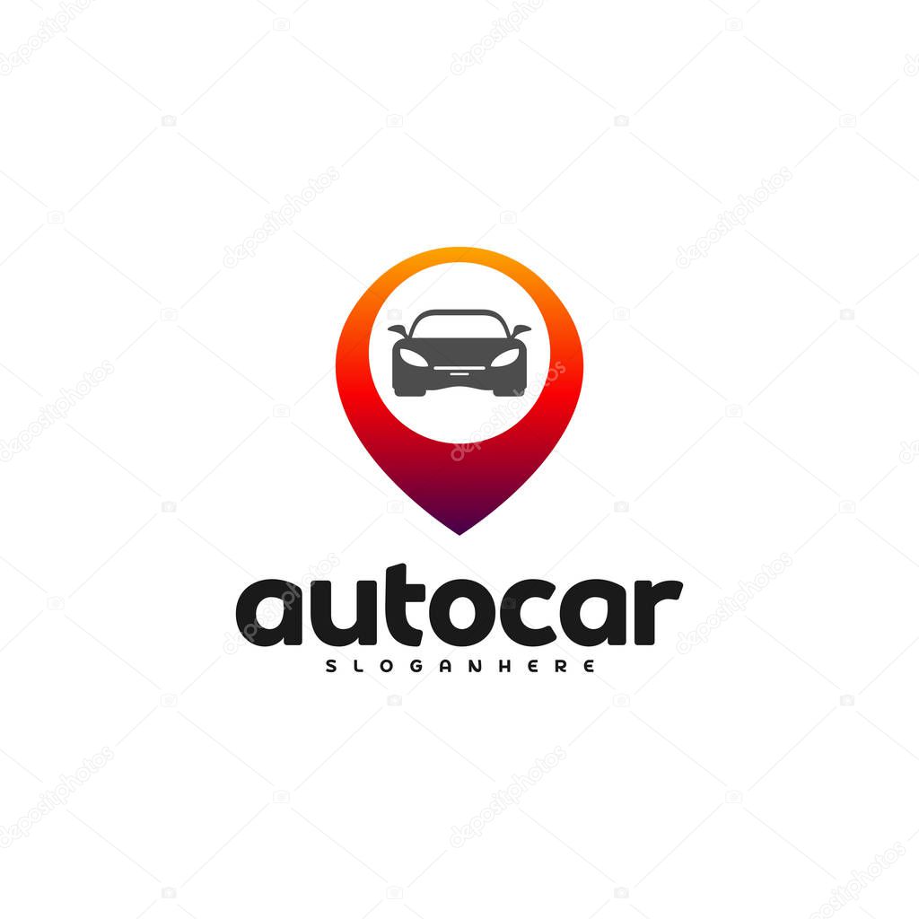 Car Point Logo Template Designs. Auto car logo point