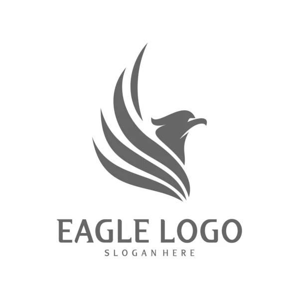 Wektor Projektowania Logo Orła Koncepcja Logo Phoenix Szablon Logo Prostego — Wektor stockowy